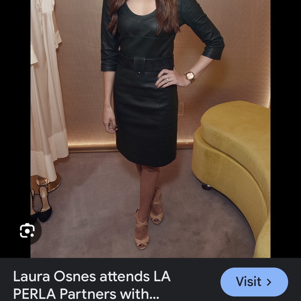 RARE La Perla Lambskin Minidress, XS-XXS - Picture 12 of 12